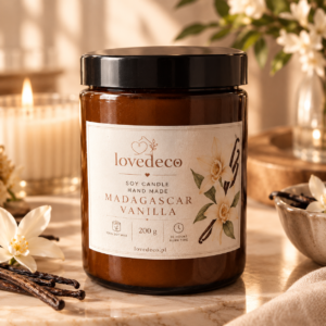 Madagascar Vanilla – Świeca sojowa 200 g